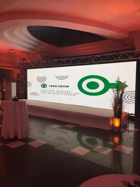 Buy cheap Event Rental Stage LED Screen 1920hz Aluminum Alloy Cabinet For Exhibition from wholesalers