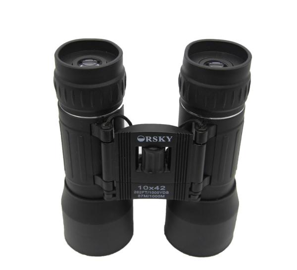 Buy cheap Big Aperture 10 X 42 Small Compact Binoculars With Green Film Twist - Up Eyecups from wholesalers