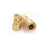 Buy cheap Gas Connection 0.75" Brass Quick Coupler , Universal Quick Connect Brass Fitting product