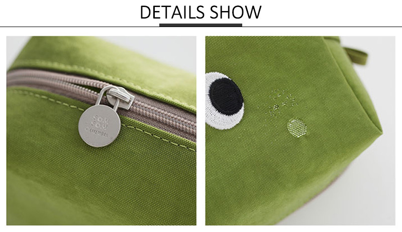 Waterproof Small Velvet makeup bag organizer