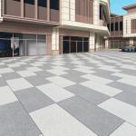 Garden Granite Floor Matte Finished Rustic Tiles Anti Slip Public Parking