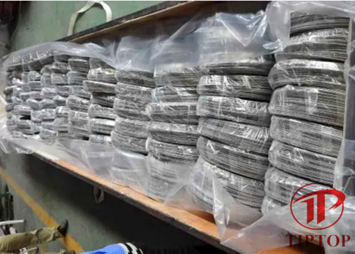 Bright 25.4MM Welded ASTM Coiled Control Line Tubing