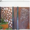 Buy cheap Garden Decorative Corten Steel Privacy Panels Environmental Friendly from wholesalers