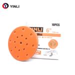 Round Orange 800 Grit Ceramic Sanding Disc For Polishing