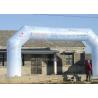 Buy cheap 7 * 4 M Inflatable Arch Blow Up Arch Logo Printed 2 Sides In Marathon Events from wholesalers