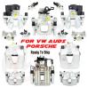 Buy cheap Audi A3 17 High Performance Brake Calipers 5QD615423A 5QD615424A from wholesalers