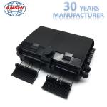 16 Port Outdoor Fiber Distribution Box Black Outdoor Optical Distribution Frame