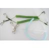 Buy cheap Plastic coated and stainless steel wire spiral cord fishing tool holder spring tool leash from wholesalers