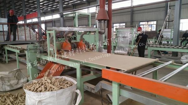 Buy cheap Interior Decoration False Ceiling Mineral Fiber Board Production Line from wholesalers