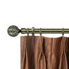 Buy cheap 0.6 MM Thickness Electroplated AB Color Curtain Rod For Window Curtain Decoration from wholesalers