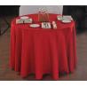 Buy cheap 100%polyester minimatt round table cloth/hotel table cloth/wedding table cloth/jacquard textile could match with napkin from wholesalers