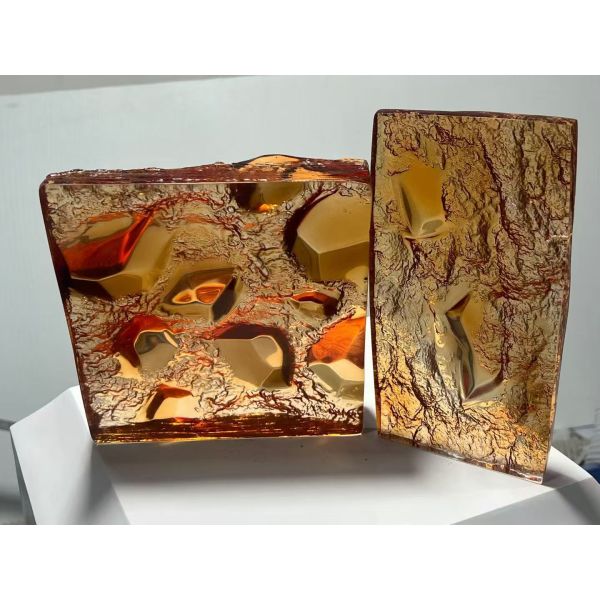 Epoxy Resin Dining Table - Water Ripple Pattern, Mid - century Modern Vibe, Ideal for Contemporary Home Office Decor