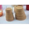 Buy cheap Eco Dampproof Candle Jar Cork Lid 2.5*2.2*0.8in from wholesalers