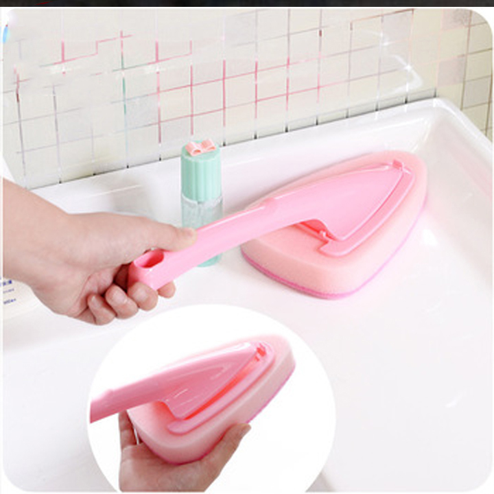 Kitchen Strong Triangle Replaceable clean Sponge Brush