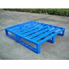 Buy cheap Durable Economical Powder Coating Steel Pallets With Four Way Entry from wholesalers