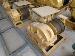 5 Ton Boat Marine Electric Winch , Double Drum Electric Winch Fast Line Speed