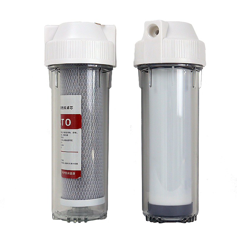 Powerful 3 Stage Whole House Water Filter System with Activated Carbon Filter Housing