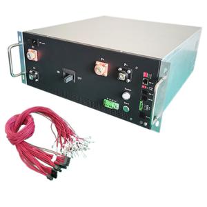 Wholesale 195S 624V 125A Relay BMS High Voltage DC With 15S BMU 4U Standard 19 inch Case from china suppliers
