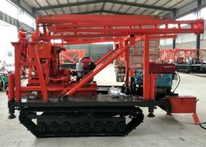 China XY-200 Hydraulic Crawler Mounted Drill Rig For Stone Bore Hole CE Certification on sale