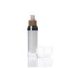 Buy cheap 100ml bamboo airless pump bottles cosmetic eco-friendly Lotion Cream Cotainer from wholesalers