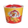 Buy cheap Paper Fried Chicken Bucket Happy Family Bucket Paper Food Buckets With Lid from wholesalers