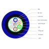 Buy cheap Coal Mine Armored Fibre Optic Cable 12 24 48 96 144 Core LSZH Jacketed Fireproof Optical Fiber Mining Cable from wholesalers
