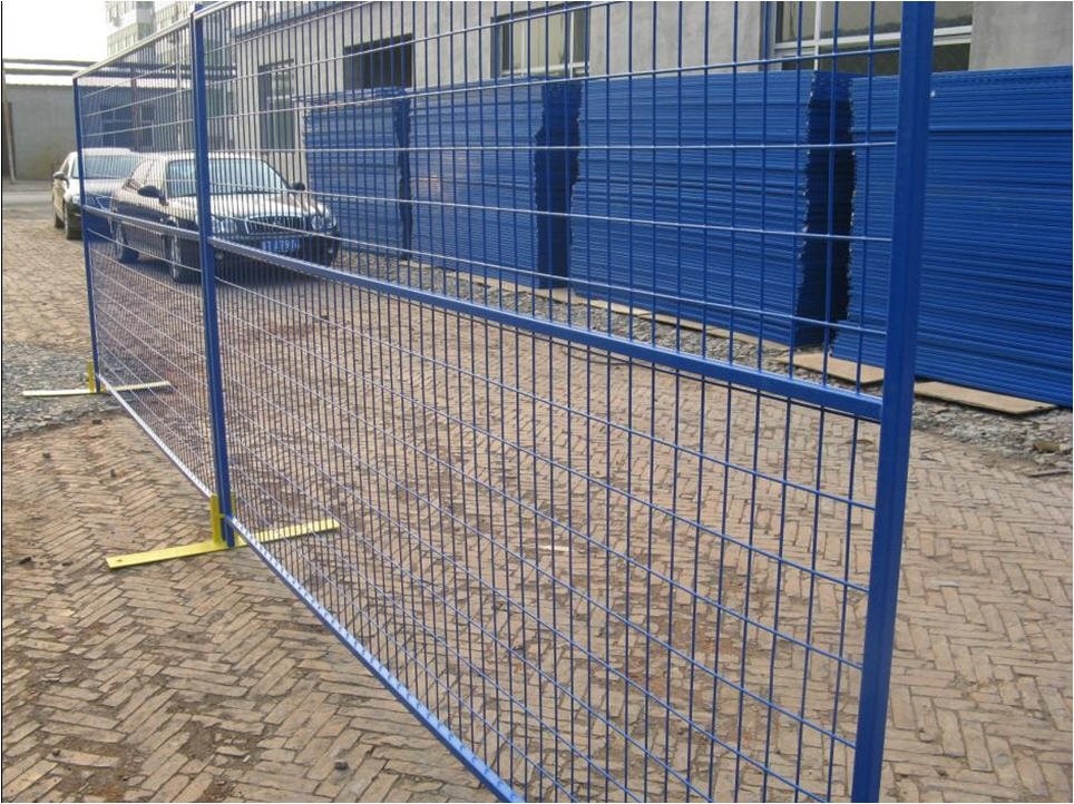 Steel 10ft X 6ft Fence Panels , 11ga Temp Site Fencing