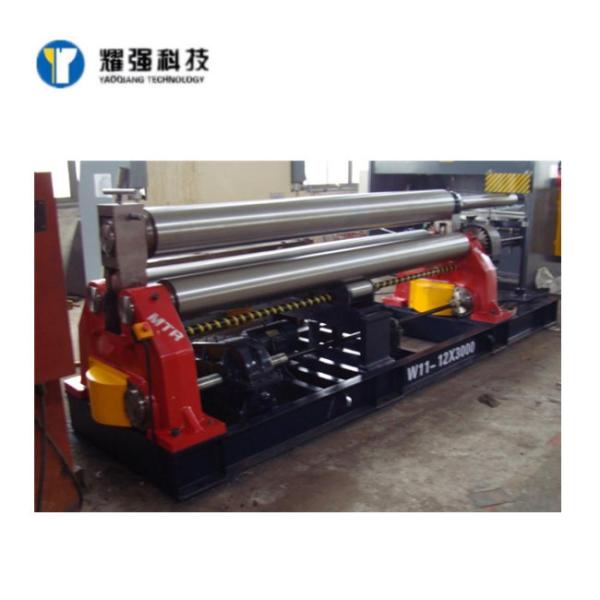 Buy cheap 200mm Hydraulic Shearing Bending Machine , 3000mm 3 Roller Sheet Bending Machine from wholesalers