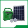 Buy cheap 10w solar lighting kits with 2 led lamps, phone charger, FM radio, solar home lighting kits 10w cheap sale from wholesalers