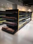 120×40×140cm Supermarket Shelf Rack Cold Rolled Steel Material 100kg Layer