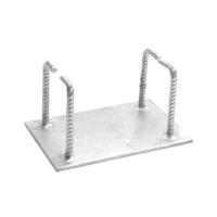 Buy cheap Premium Silver Aluminum Fixture Embedded Parts For Curtain Wall System product