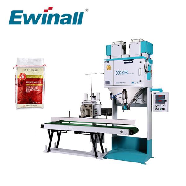 Buy cheap DCS-50FB1 Ewinall Manual Packing Scale Machine 2.5 - 50kg For Rice Mill from wholesalers