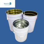 ISO9001 5 Gallon Aluminum Bucket , Painted Metal Bucket