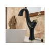 Buy cheap 0.6 - 1.0Mpa Home Depot Faucets Black Gold Polished Zinc Lavatory Basin Mixer from wholesalers