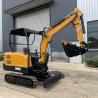 Buy cheap Newly Designed Hydraulic Mini Excavator Crawler Type 2.2t Excavating from wholesalers