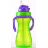 Buy cheap Green Purple 9oz 290ml Baby Weighted Straw Cup With Handle from wholesalers