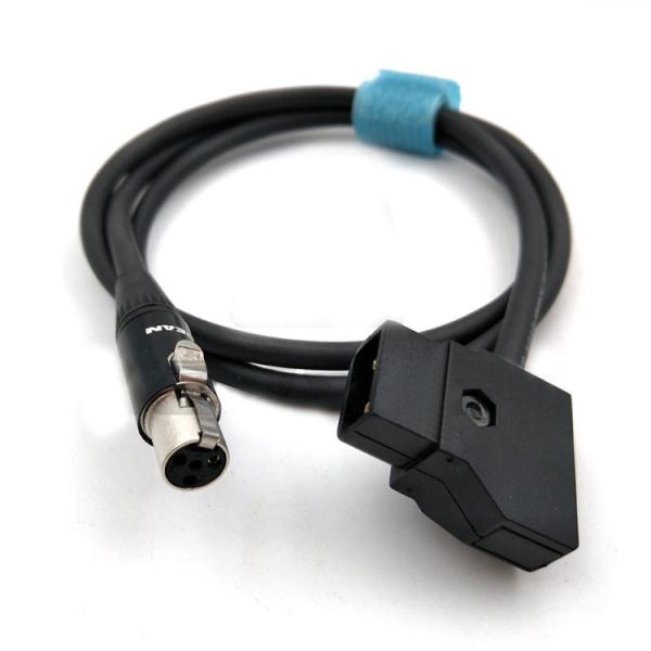 80cm TV Logic Monitor Camera Connection Cable D-Tap Male To XLR Female 4 Pin