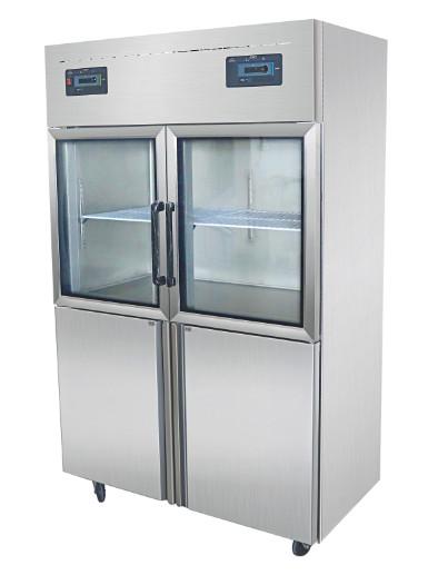 Buy cheap Air Cooled Double Temperature Commercial Restaurant Supply Refrigerator with Foor Doors from wholesalers