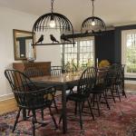 Nordic bird lights Bedroom dining room pendant lamp Amercian country droplight