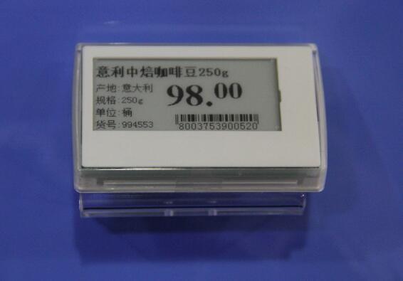 Buy cheap Supermarket display module epaper price tag with wifi from wholesalers
