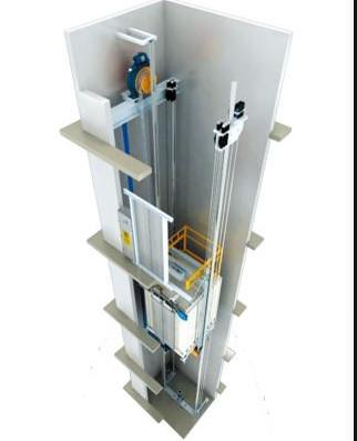 Buy cheap 7 Inch Screen MRL Elevators 4 Persons 400KG MRL Traction Lift from wholesalers