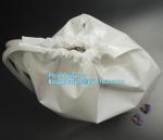 Customized Biodegradable Laundry Bags Environment Friendly Hotel Packaging