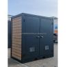 Buy cheap Wall 50/75/100mm Wave Sandwich Panel 20ft or 40ft Luxury Portable Shower Cabin for House or Apartment Bathroom Restroom from wholesalers