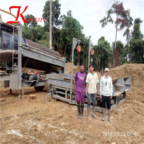 Buy cheap 30TPH Portable Gold Trommel Wash Plant from wholesalers