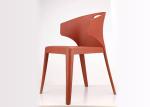Non Slip No Foldable Indoor Plastic Chairs 45cm In Living Room