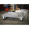Buy cheap Workshop Metal Wire Mesh Storage Cages Galvanized Surface 800*600*640mm from wholesalers