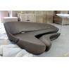 Buy cheap Black Moon System Sofa With Ottoman , Modern Leather Foam Zaha Hadid Sofa from wholesalers