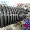 Buy cheap Reinforced Polyethylene PVC Plastic Pipe Manufacturing Machine Corrugated Pipe Extrusion from wholesalers