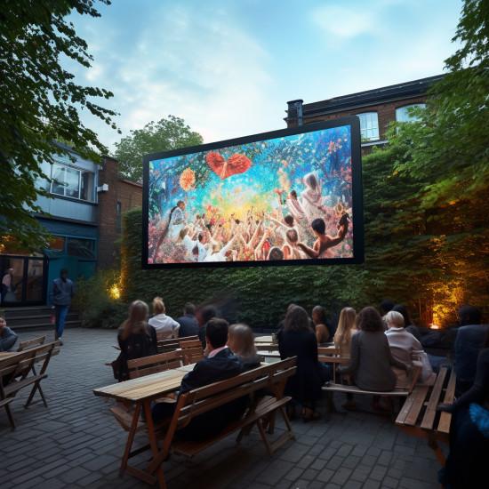 Buy cheap P4.81 Advertising Outdoor Transparent LED Screen High Resolution from wholesalers