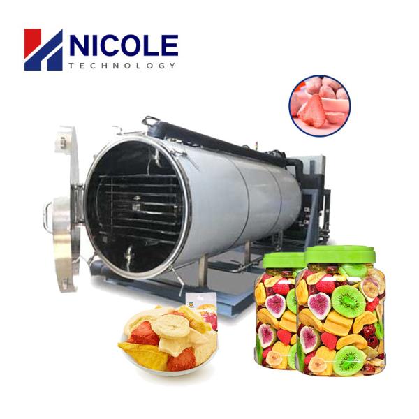 Buy cheap Fruit Vegetable Vacuum Freeze Dryer Machine Low Consumption High Efficiency 50Kg from wholesalers